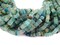Cylindrical Roman Glass Beads, Genuine Glass Found in Afghanistan, Matte Glass Beads for Jewelry Making, The Bead Chest